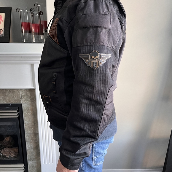 Mens mesh vented riding jacket XL - Picture 8 of 8